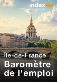 Cover Baromètre de l'emploi Île de France ville de Paris